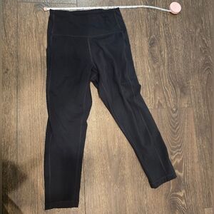 Black High-Waisted Leggings